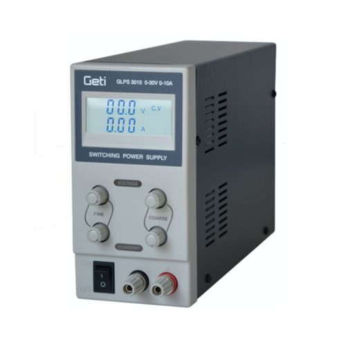 Geti GLPS 3010 0-30V/ 0-10A laboratóriumi tápegység 