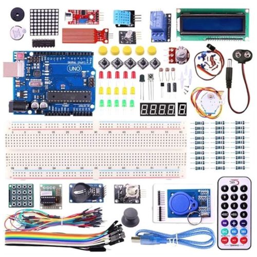 Arduino UNO R3 továbbfejlesztett tanulókészlet 