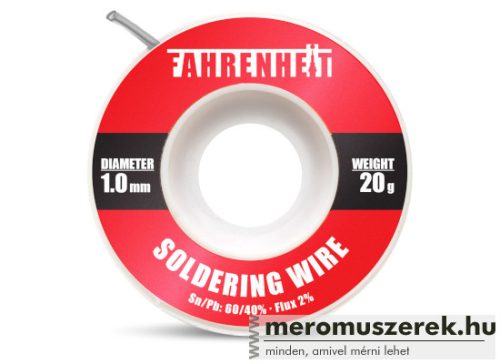 Fahrenheit Forrasztó ón 1mm/20g