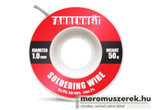 Fahrenheit Forrasztó ón 1mm/50g